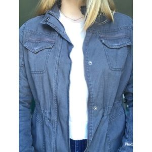 Grey denim jacket
